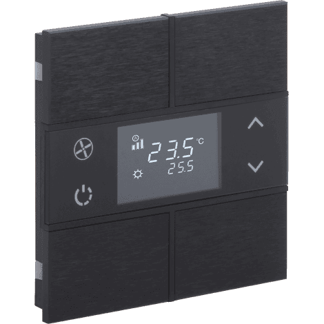 1469-large_default.png KNX Room Thermostat 2-Button Rosa Metal Anthracite INT-RMT2-0101B0 — MDT - imagine 1
