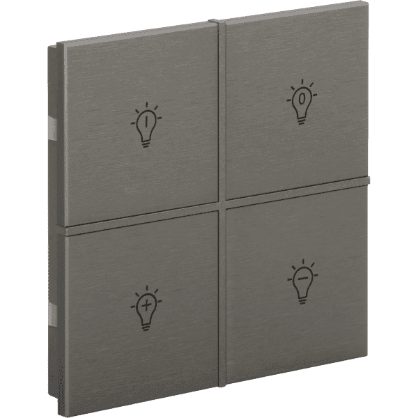 rosa-2-fold-bronze-switch-status-icon.png KNX Push Button 2-Button Rosa Metal Touch Bronze INT-RMST2-0500B1 — EAE - imagine 1