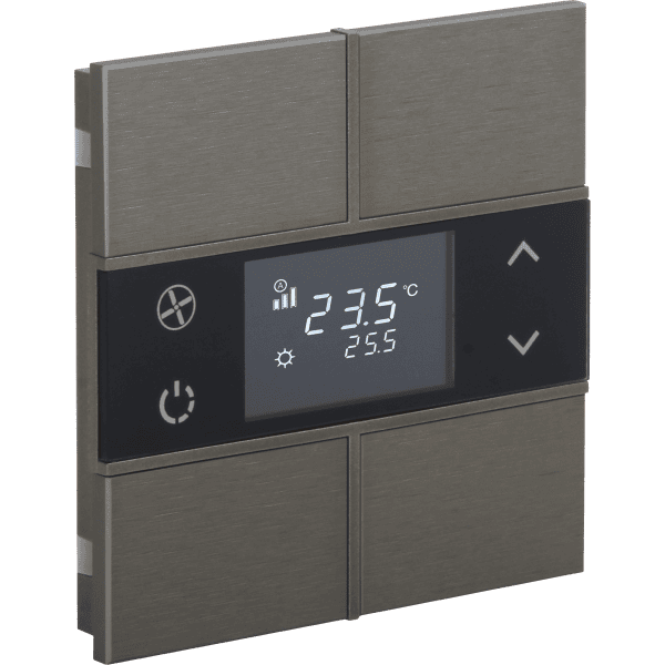 rosa-2-fold-bronze-thermostat-and-switch-status-no-icon.png KNX Room Thermostat 2-Button Rosa Metal Bronze INT-RMT2-0501B0 — EAE - imagine 1