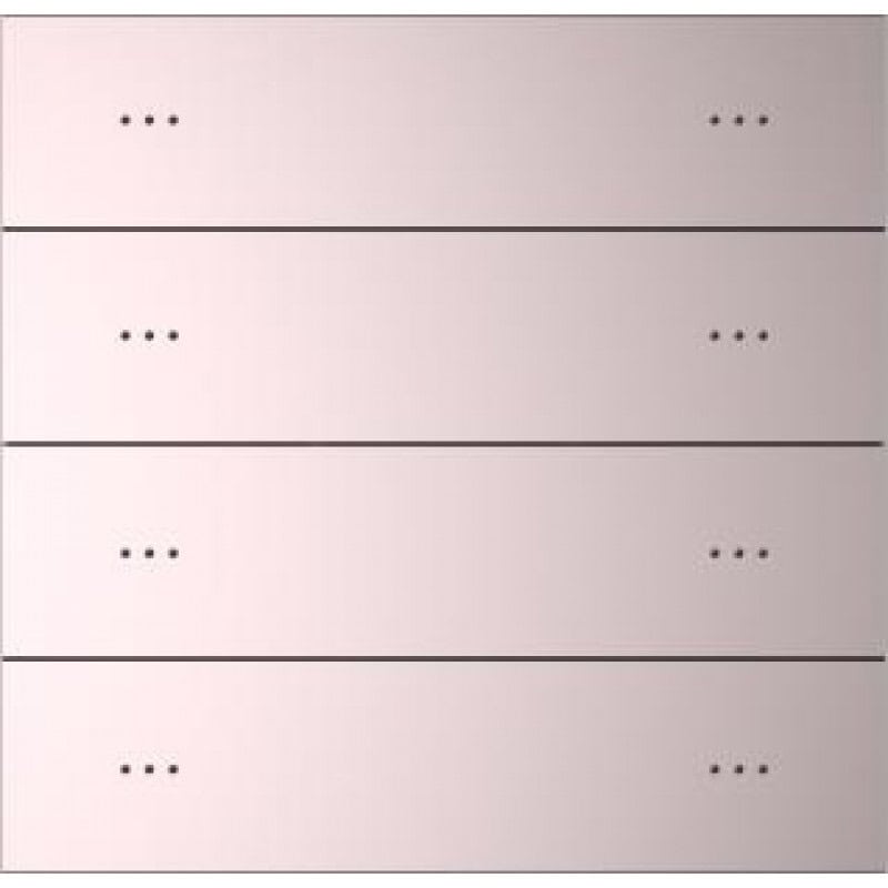 Intrerupator KNX 8 Butoane Alb T10 PC KNX LY/KC0402T10ST EN PC WHITE STRAIGHT Letour