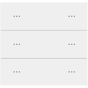 Intrerupator KNX 6 Butoane Alb T10S KNX LY/KK0310T10ST EN PC WHITE STRAIGHT Letour