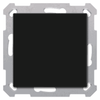 KNX RF+ Push Button Light 55 Basic RF-TAL55B106.01S 1 gang TS Secure Black KNX RF-TAL55B106.01S MDT