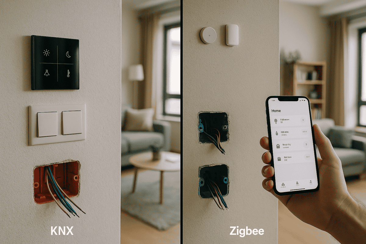KNX vs Zigbee: diferenta pe care o simti intr-o casa locuita 1 knx vs zigbee diferente casa locuita