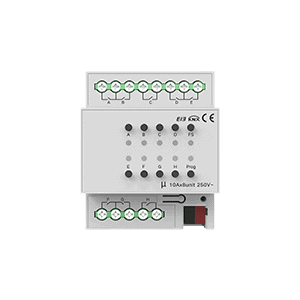 KNX 8-Channel 10A Switch Actuator (KXAC-B1R8A10) KNX KXAC-B1R8A10 Akubela