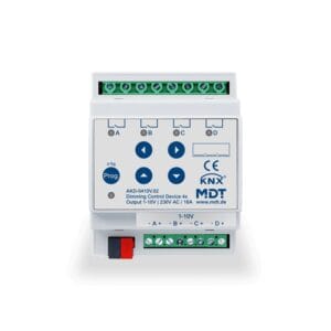 KNX Dimming Actuator 4-channel 4SU MDRC 1-10V RGBW KNX AKD-0410V.02 MDT