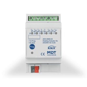 KNX Heating Actuator 6-channel 3SU MDRC 24-230V AC KNX AKH-0600.03 MDT