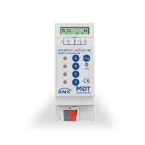 KNX Switch Actuator 4-channel 2SU MDRC 16A KNX AKK-0416.03 MDT