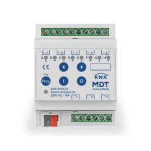 KNX Switch Actuator 8-channel 4SU MDRC 16A KNX AKK-0816.03 MDT