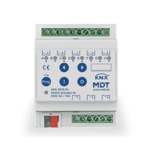 AKK-0816.04S KNX Switch Actuator 8-Channel 16 A Compact Secure KNX AKK-0816.04S MDT