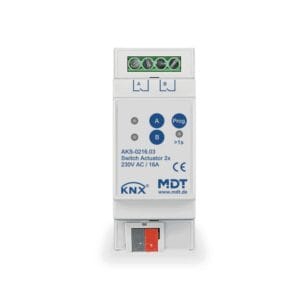 AKS-0216.04S KNX Switch Actuator 2-Channel 16 A Secure KNX AKS-0216.04S MDT