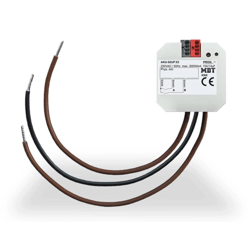 AKU-02UP.03-square-800 KNX Universal Actuator 2-channel Flush 10A 230V AC KNX AKU-02UP.03 MDT