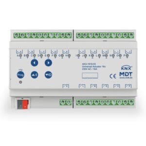 KNX Universal Actuator 16-channel 8SU MDRC 16A KNX AKU-1616.03 MDT