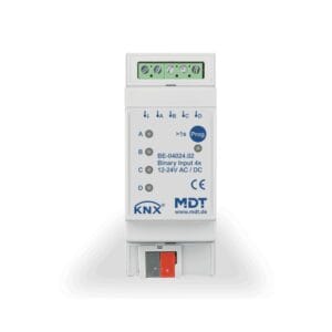 KNX Binary Input 4-channel 2SU MDRC 24V AC/DC KNX BE-04024.02 MDT