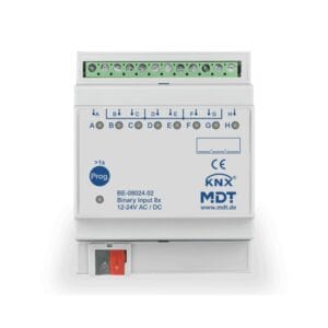 KNX Binary Input 8-channel 4SU MDRC 24V AC/DC KNX BE-08024.02 MDT