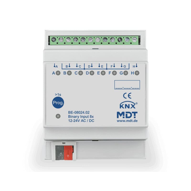 BE-08024.02-square-800 KNX Binary Input 8-channel 4SU MDRC 24V AC/DC KNX BE-08024.02 MDT