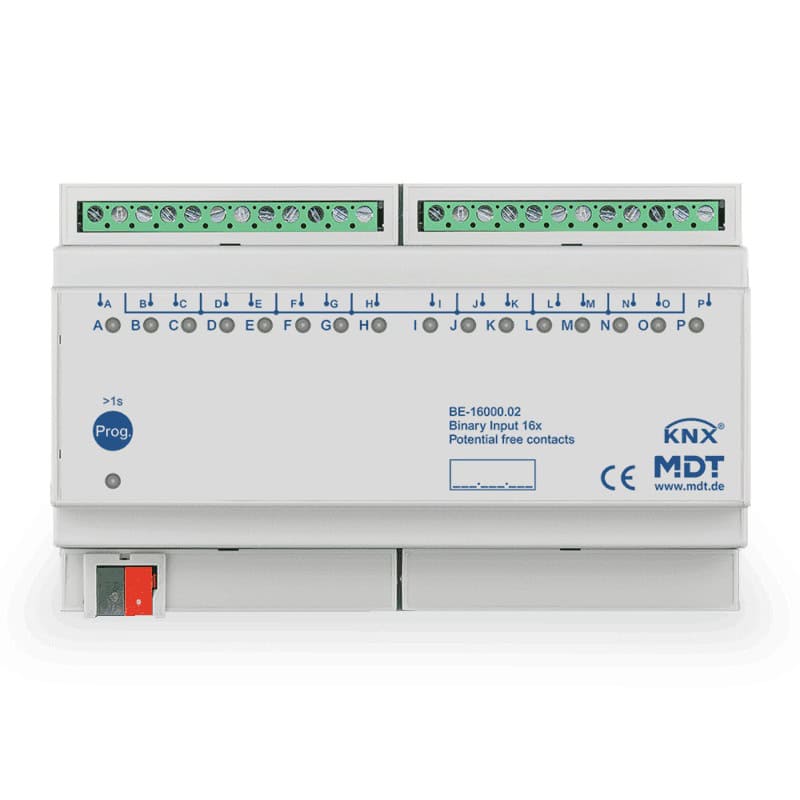 BE-16000.02-square-800 KNX Binary Input 16-channel 8SU MDRC Potential Free KNX BE-16000.02 MDT