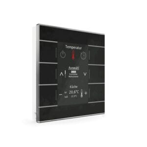 KNX Glass Central Operation Unit Smart Black KNX BE-GBZS.01 MDT