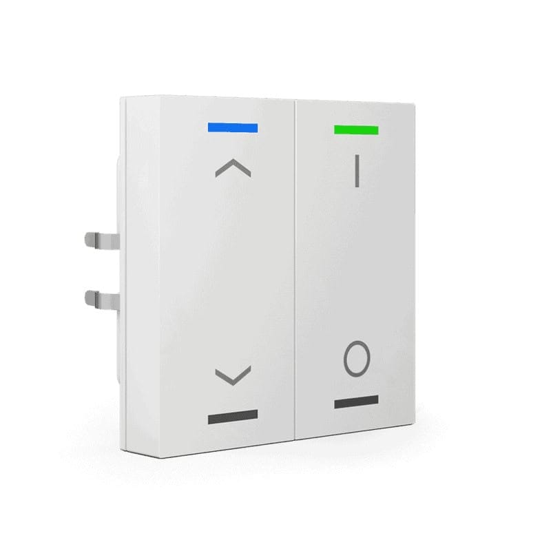 BE-TAL5502.C1-square-800 KNX Push Button Light 55 2 gang RGBW Blinds+Switch White KNX BE-TAL5502.C1 MDT