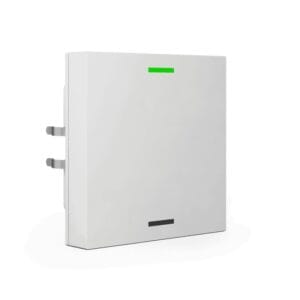 KNX Push Button Light 55 1 gang RGBW White Glossy KNX BE-TAL5501.01 MDT