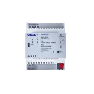 OSIX E/DDL128.1 — KNX 2 fold DALI gateway, 128 DALI lights