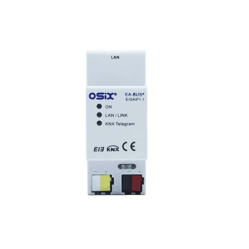 EGAIP1.1-square-999 OSIX E/GAIP1.1 — KNX IP interface