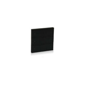 Intrerupator KNX 3 Fold Oria Negru — EAE KNX Smart Home