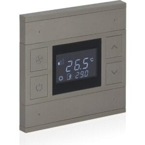 Intrerupator KNX 2 Fold Oria Negru — EAE KNX Smart Home