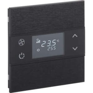 Intrerupator KNX 1F Rosa Metal Anthracite — E KNX Smart Home
