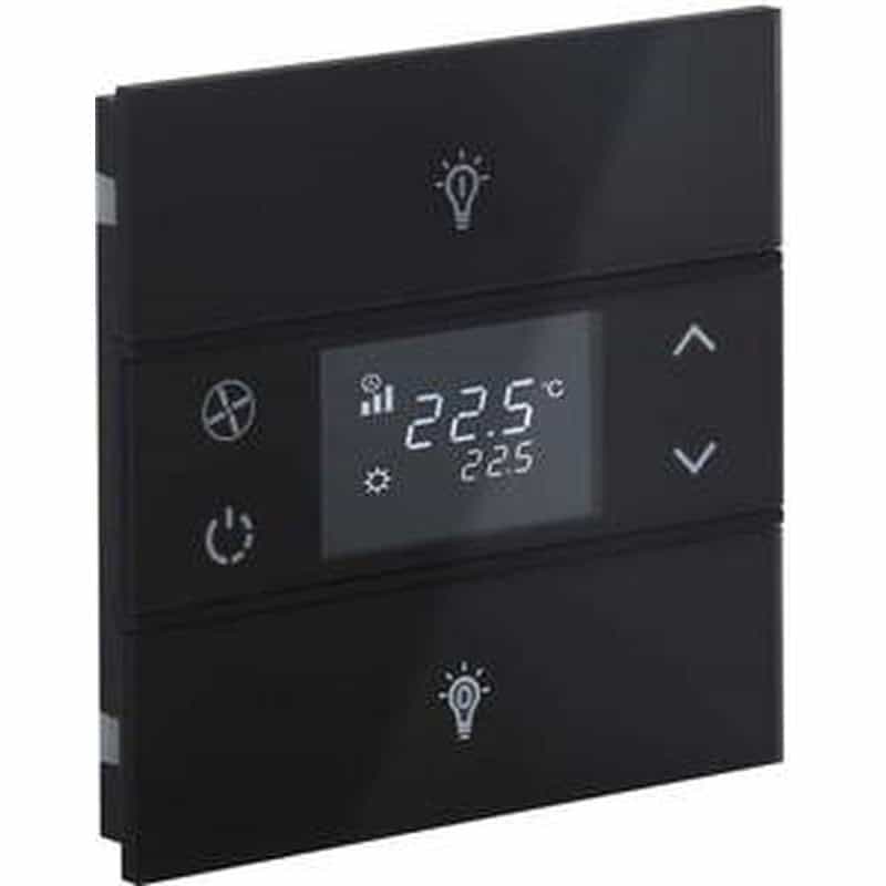 INT-RMT1-0101B1-square-800 Intrerupator KNX 1F Rosa Metal Anthracite — E KNX Smart Home
