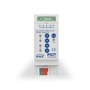 KNX Shutter Actuator 2-channel 2SU MDRC 8A 230V AC KNX JAL-0210.02 MDT