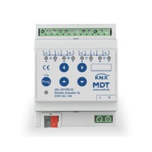KNX Shutter Actuator 4-channel Travel Time Measurement KNX JAL-0410M.02 MDT