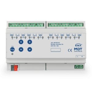 KNX Shutter Actuator 8-channel 8SU MDRC 8A 24V DC KNX JAL-0810D.02 MDT