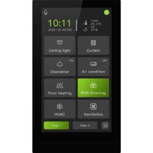 Panou Tactil KNX 5.5 inch Smart Touch KNX LY/ZP50061F22 Letour