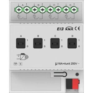 Actuator Comutare KNX 4 Canale 16A Masurare Curent KNX LY/K0416411C Letour