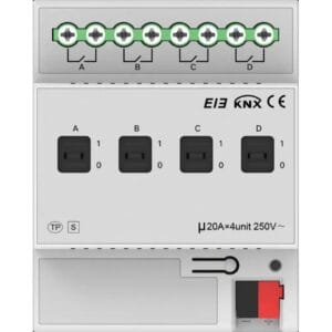 Actuator Comutare KNX 4 Canale 20A Sina DIN KNX LY/K0420412J Letour