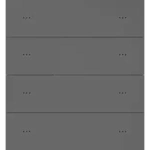 Intrerupator KNX 8 Butoane Gri Metal T10 KNX LY/KC0402T10ST EN METAL GREY CURVED Letour