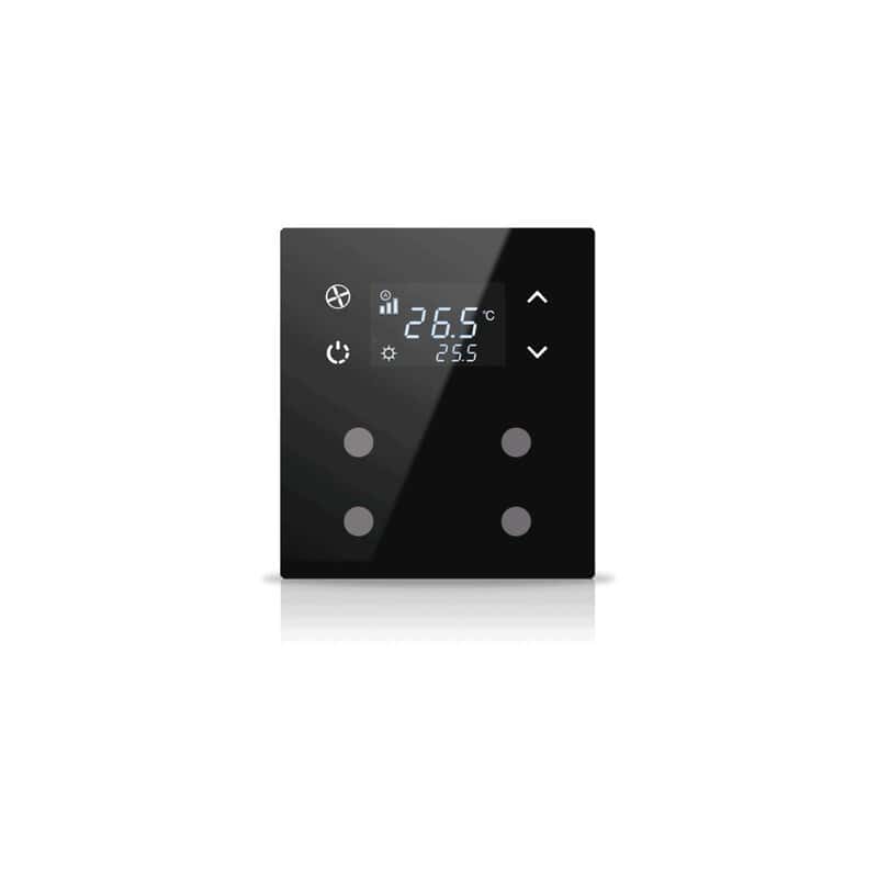 MN-B-T04-square-1034 Termostat KNX butoane Mona Negru — EAE KNX Smart Home