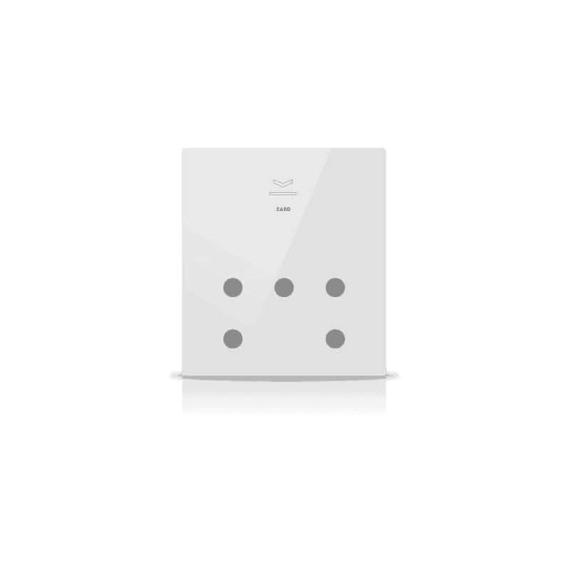 MN-W-CH05-square-1034 Intrerupator KNX butoane Mona Alb — EAE KNX Smart Home