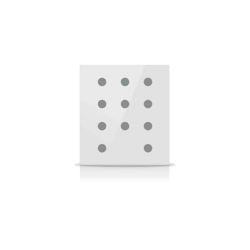 MN-W-S11-square-1034 Intrerupator KNX butoane Mona Alb — EAE KNX Smart Home