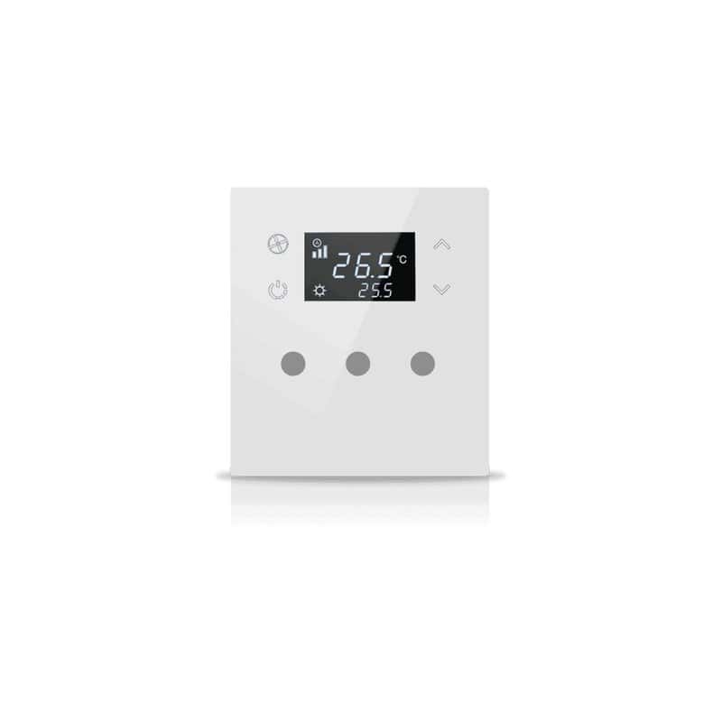 MN-W-T03-square-1034 Termostat KNX butoane Mona Alb — EAE KNX Smart Home