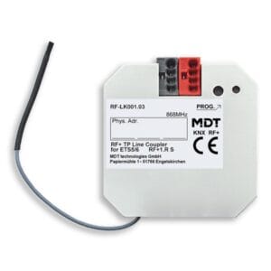 KNX RF+ Line Coupler RF-LK001.03 flush mounted KNX RF-LK001.03 MDT