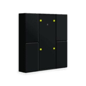KNX RF+ Push Button Plus RF-TA55A406.01 4 gang cu Actuator Black KNX RF-TA55A406.01 MDT