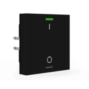 KNX RF+ Push Button Light 55 RF-TAL55T106.B1S 1 gang RGBW TS Secure Black switch KNX RF-TAL55T106.B1S MDT