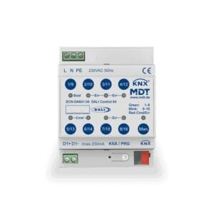 SCN-DABC4.01 DALI Broadcast Gateway – 4-Channel, 4 SU MDRC DALI SCN-DABC4.01 MDT