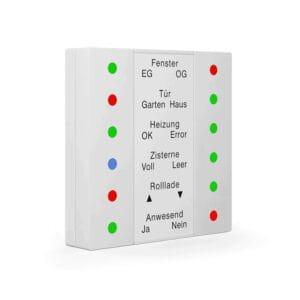 KNX LED Indicator 55 White Glossy KNX SCN-LED55.01 MDT