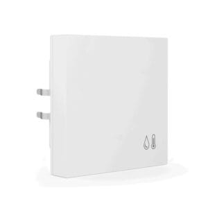 KNX Room Temperature & Humidity Sensor 63, Studio White Glossy KNX SCN-TFS63.01 MDT