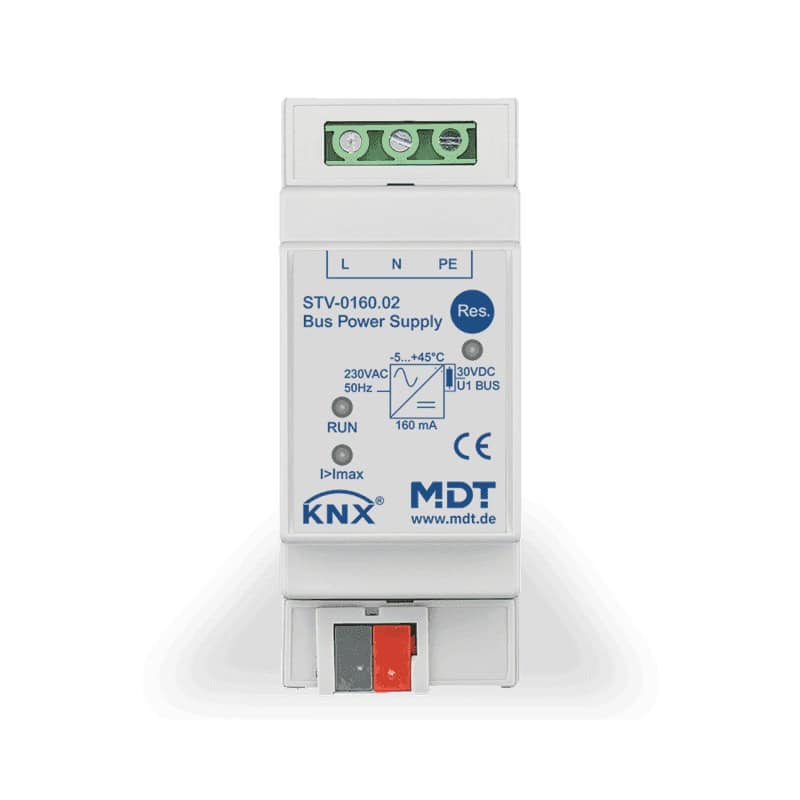 STV-0160.02-square-800 KNX Bus Power Supply 160mA 2SU MDRC KNX STV-0160.02 MDT
