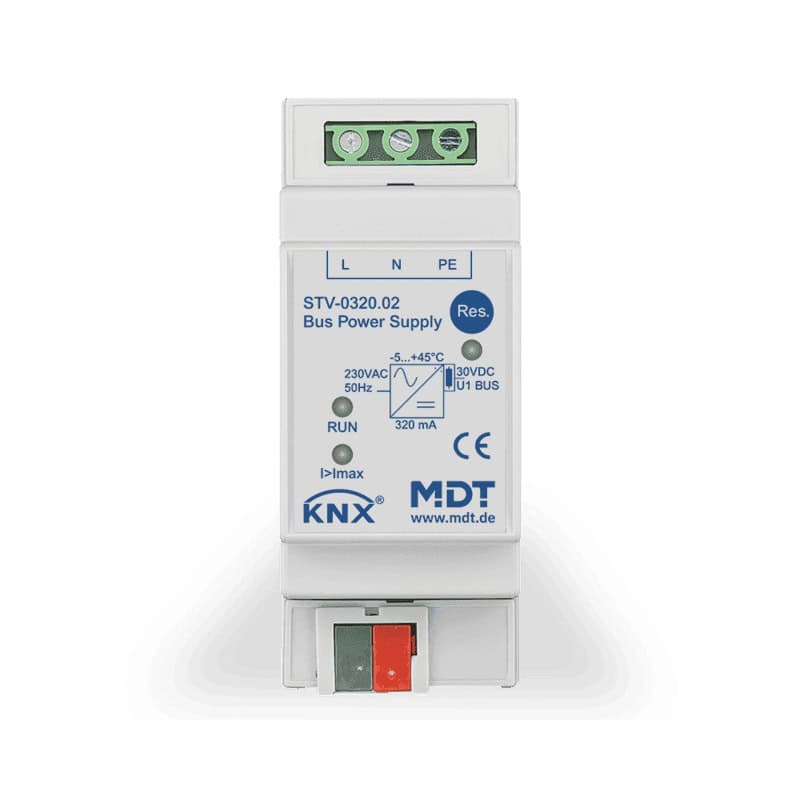 STV-0320.02-321-square-800 KNX Bus Power Supply 320mA 2SU MDRC KNX STV-0320.02 MDT