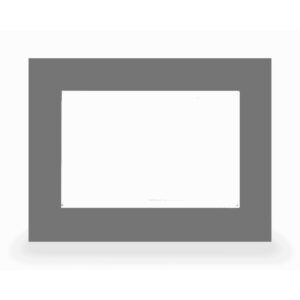 Cover Frame Brushed Stainless Steel 10 Inch VisuControl KNX VCB-10SI.04 MDT