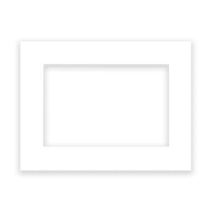 Glass Frame White 10 Inch VisuControl KNX VCB-10WS.04 MDT